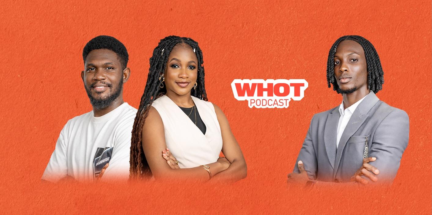 WHOT Podcast hosts David, Naomi and Spike